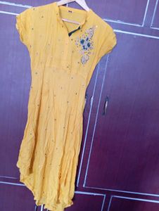 Yellow Kurta