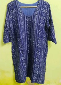 Navy Blue Kurti For 99 Rs
