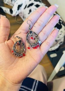 Oxidised Earrings