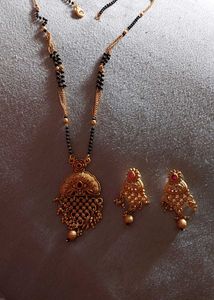 Heavy Gold Polish Mangalsutra