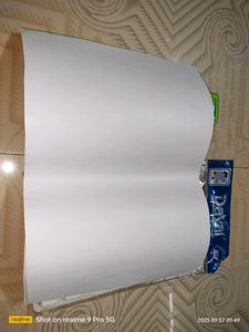 Drawing Plate With 3 Used Dayal Company Brush &amp; 1 New Doms Brush Pack (Consisting 4 Different No Brushes) (16 A4 Art paper Sheets Free)