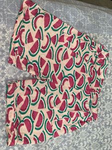 Watermelon Print Shorts