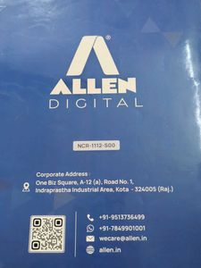 Class 12 Allen NCERT Revision