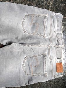 Spykar 40 size Gray Denim Jeans