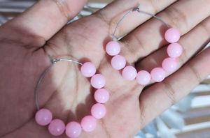 Combo Of 10 Different Colour Acrylic Beads Hoops.
