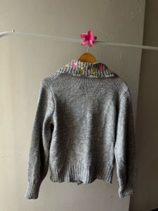 RIVER ISLAND Peter Pan Collar Knitted Cardigan
