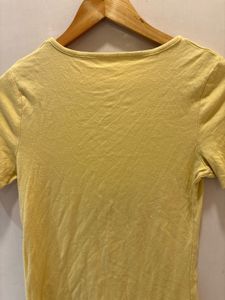 Yellow V-Neck T-Shirt