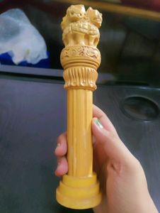 Ashoka Pillar( Wooden)