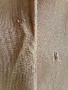Tan Linen Blend Pants