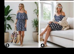 Floral Print Mini Dress