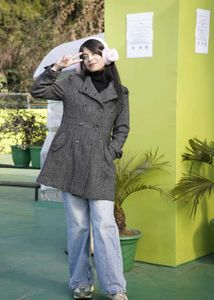 Heavy Buttoned Overcoat