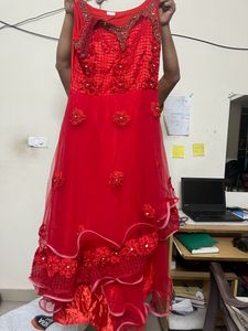Beautiful Red Frock