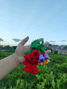 Bell Flowers Bag Charms
