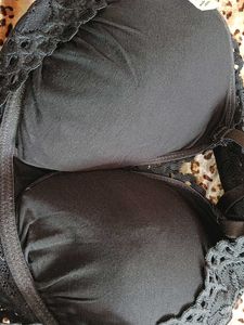 Aeropostale Women’s Sz. L Black Floral Lace