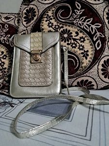 Light Golden Crossbody Bag