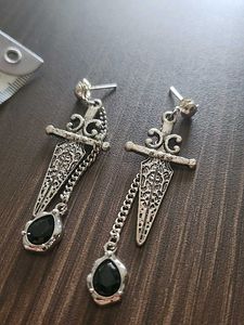 Royalcore sword Earrings.
