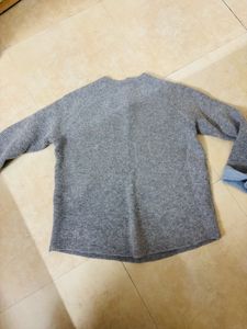 Gray Knit Sweater