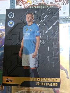 Erling Haaland Topps Black Edge Edition