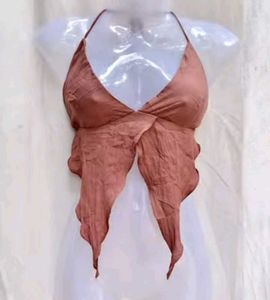 Backless Trendy Halter Top