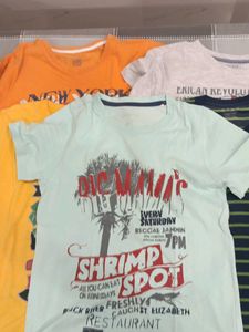 5 Cotton Tshirts For Boys(10-11years)