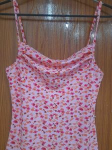 Floral Pink Midi Dress