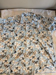 Floral Button-Down Shirt