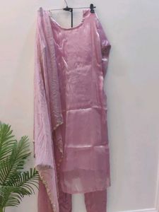 Partywear Designer Kurti Set With Dupatta
