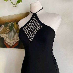 Elegant Black Bodycon Dress