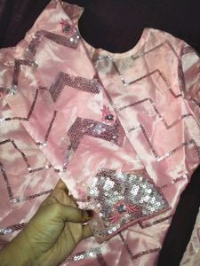 Heavy Material Net Kurta Set❤️