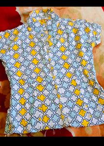 Shirt Style Top