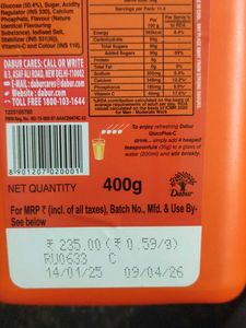 Dabur Glucose plus C