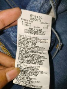 VINTAGE Lee® BROOKLYN Straight Jeans(W34 L30)