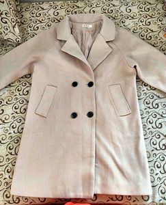 Long Blazer Cream Colour