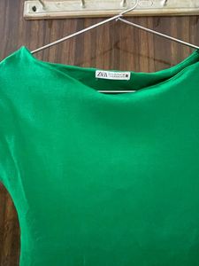 Green Bodycon Midi Dress
