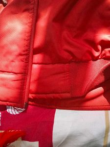 Stylish Red Casual Jacket