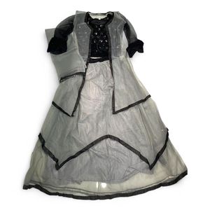 Grey Lengha Choli Set