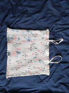 Floral Smocked Tube Top