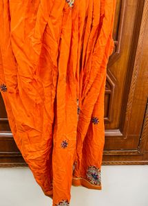 Purple Embroidered Kurti