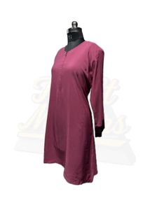 Maroon Dress