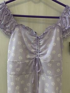 Lavender Short Dress