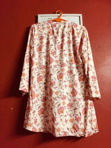 Floral Print Tunic Top