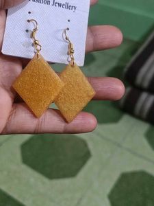 Sparkly Diamond Drop Earrings