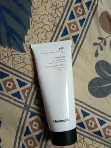 Minimalist SPF 50 Sunscreen