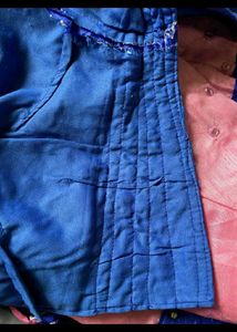 Stunning Blue &amp; Pink Lehenga Choli Set