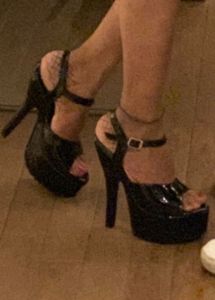 Black Platform Heels