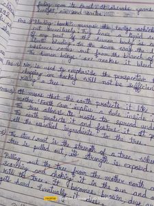 Hand Written Notes Of Class 9th English Both Books