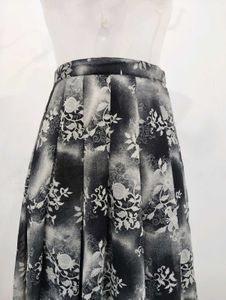 Floral Print Maxi Skirt