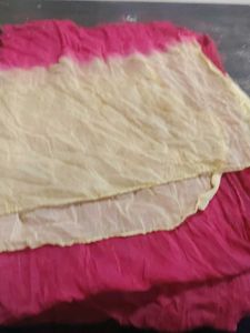 Pink &amp; Yellow Dupatta