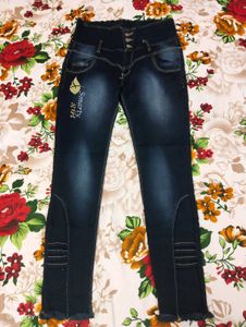 Stylish Dark Blue Jeans