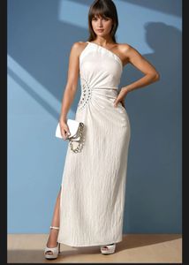 Cream Beach Dress